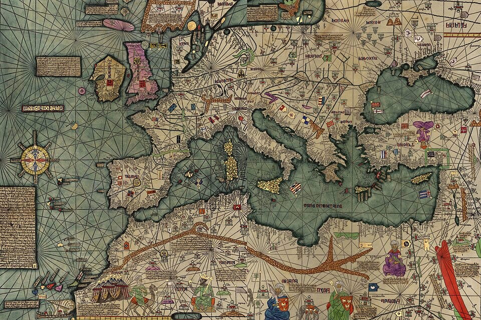 Gold, Purple, and Wind: Reading the Catalan&nbsp;Atlas
