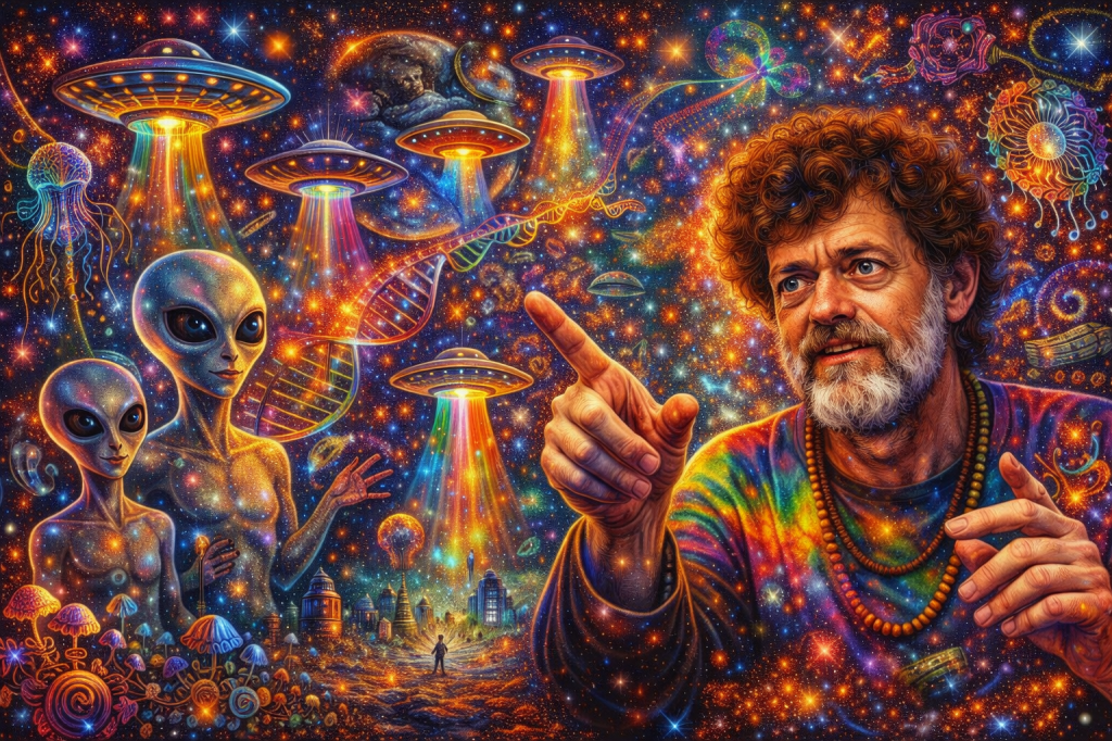 Terence McKenna on Aliens and&nbsp;UFO’s