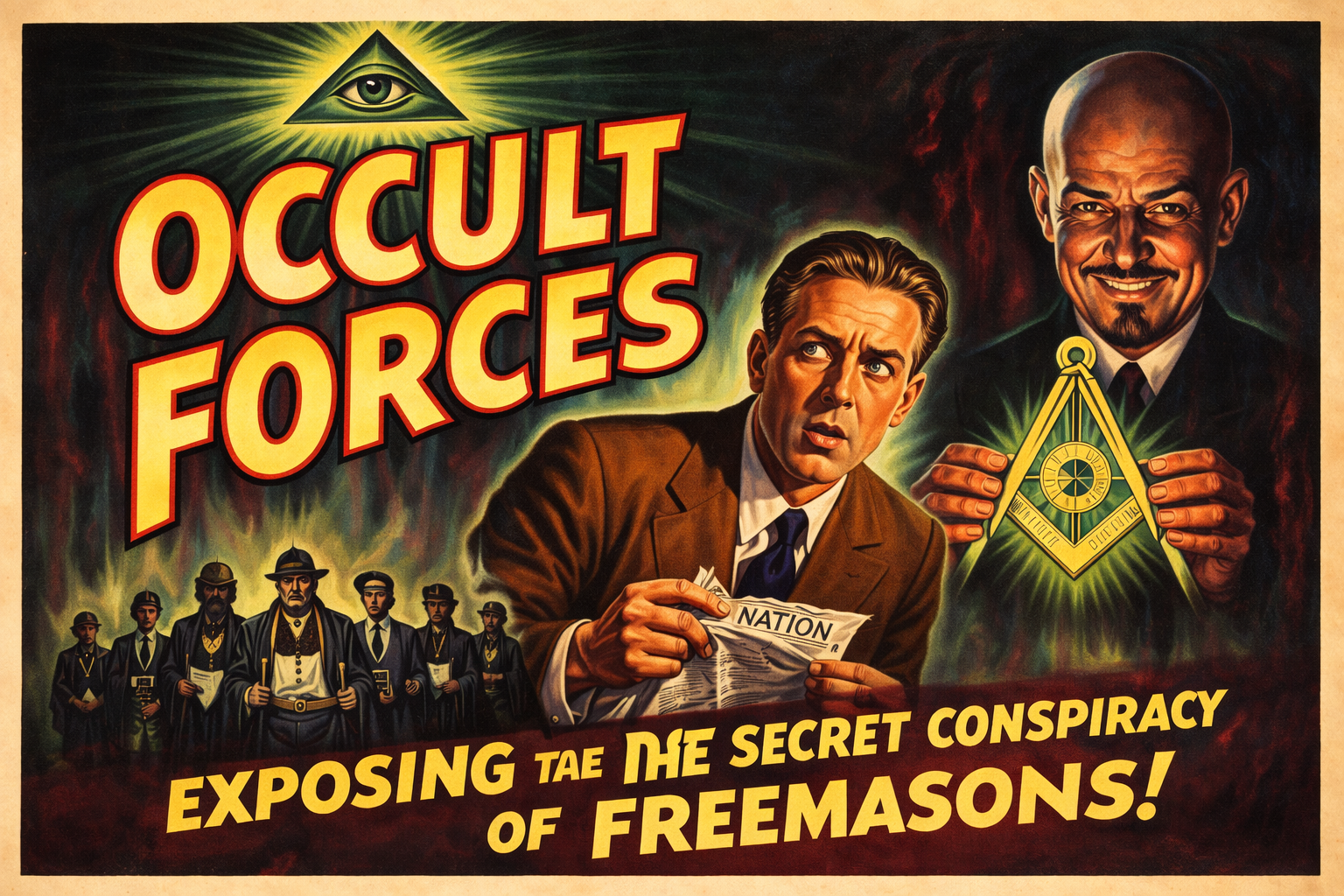 Occult Forces – Anti-Jewish/Masonic Nazi Propaganda (1943)